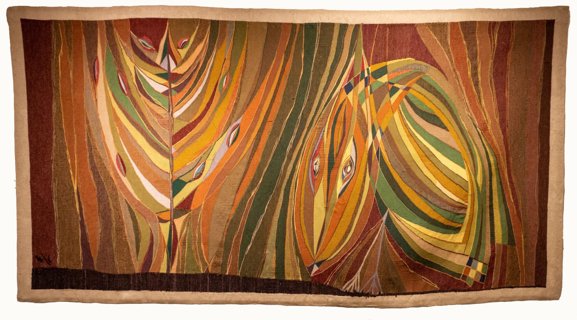 Asger Jorn & Pierre Wemaëre, Fuglen i skove, 1947